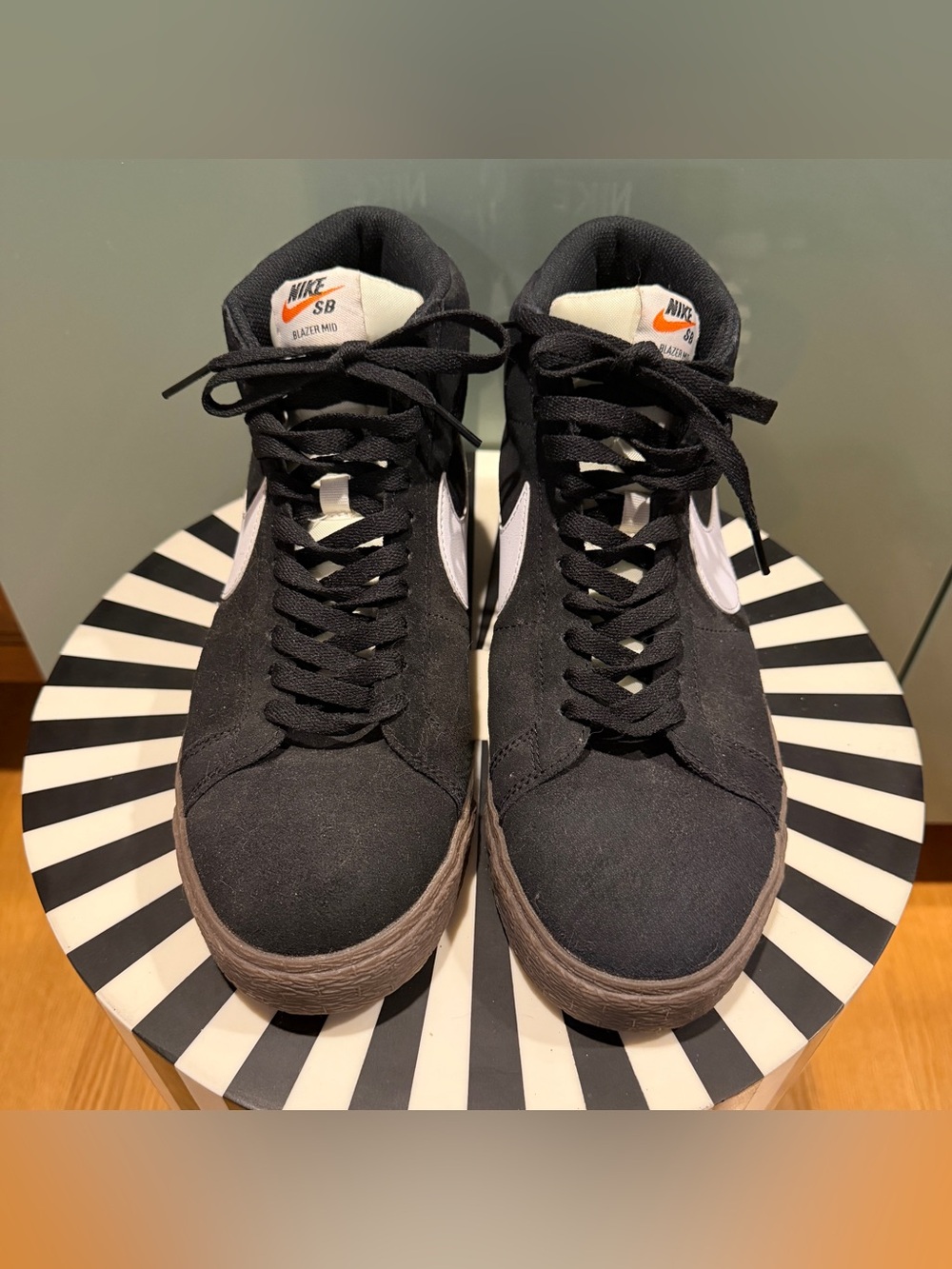 Nike Zoom Blazer Mid SB 'Black Dark Gum'